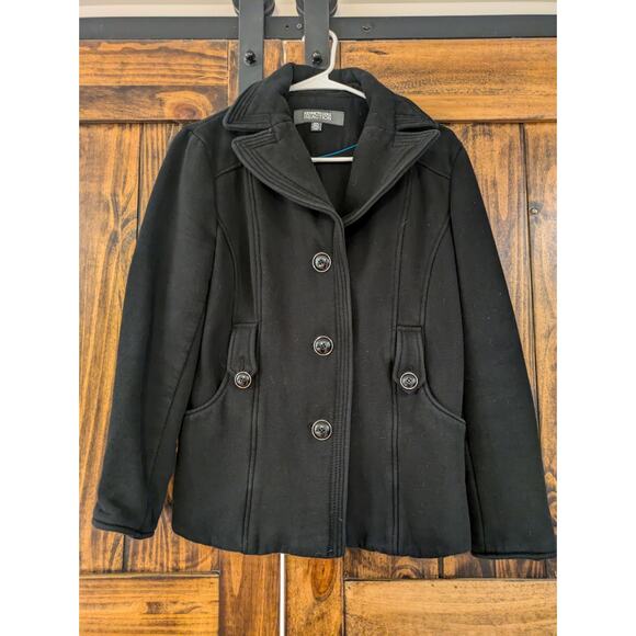 Kenneth Cole Reaction womens medium black jacket in GUC - Picture 1 of 6